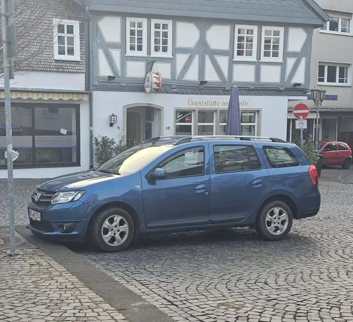 Gebraucht Dacia Logan MCV Prestige 90 PS (66 kW) 2014 Blau Kombi