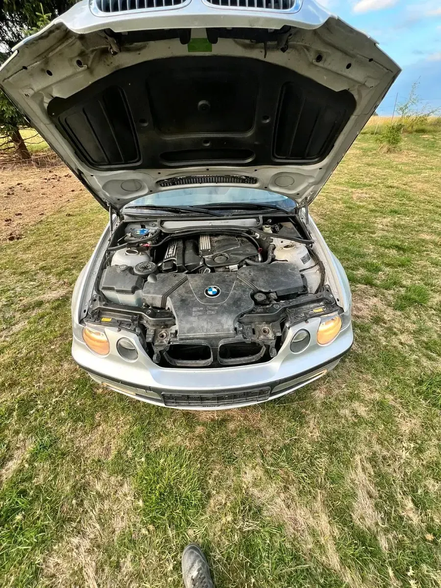 Brugt BMW 316 115 HK (84 kW) 2003 Sølv Coupe