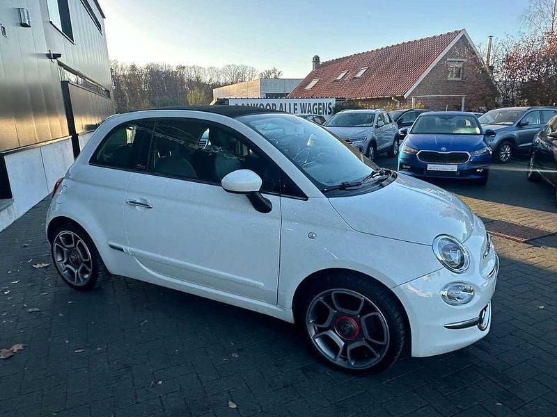 Używany Fiat 500C Abarth 69 KM (50 kW) 2016 Biały Kabriolet