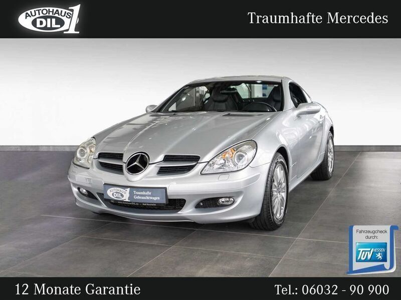 Silber Gebraucht 2006 Mercedes SLK200 Cabrio | 13.650 € (Teuer) - Bild 1/3