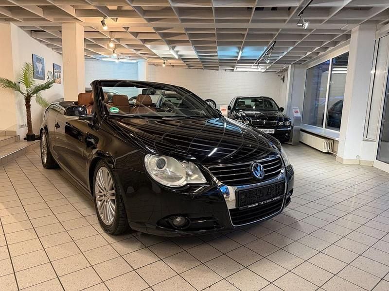 Gebraucht VW Eos Edition 122 PS (89 kW) 2008 Schwarz Cabrio
