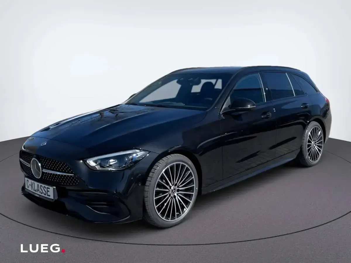 Gebraucht Mercedes C220 Night 200 PS (147 kW) 2026 Obsidianschwarz metallic Kombi