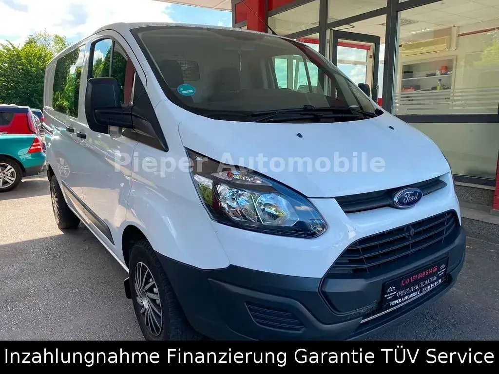 Gebraucht Ford Transit Custom Trend 131 PS (96 kW) 2018 Weiß Van / Kleinbus