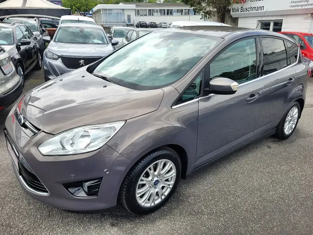 Gebraucht Ford C-MAX Titanium 125 PS (91 kW) 2012 Braun Van / Kleinbus