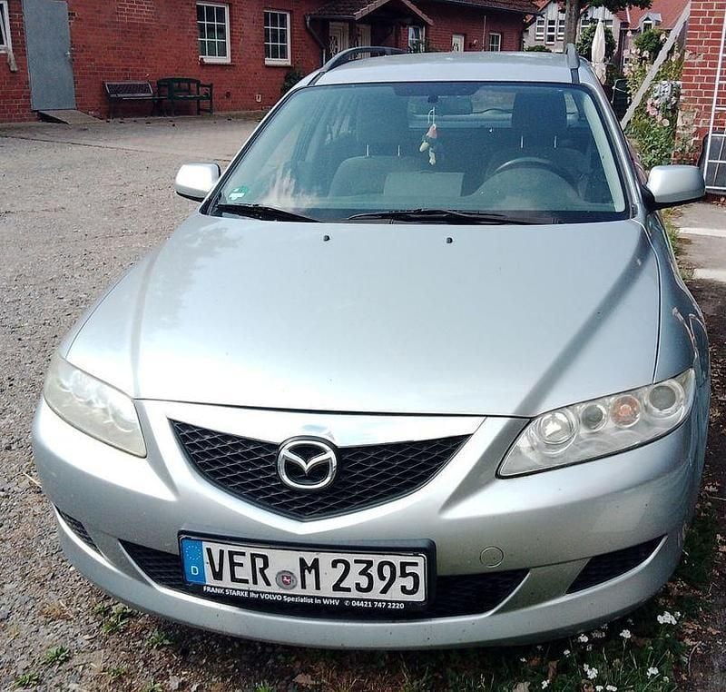Silber Gebraucht 2004 Mazda 6 Comfort Kombi | 800 € (Guter Preis) - Bild 1/4