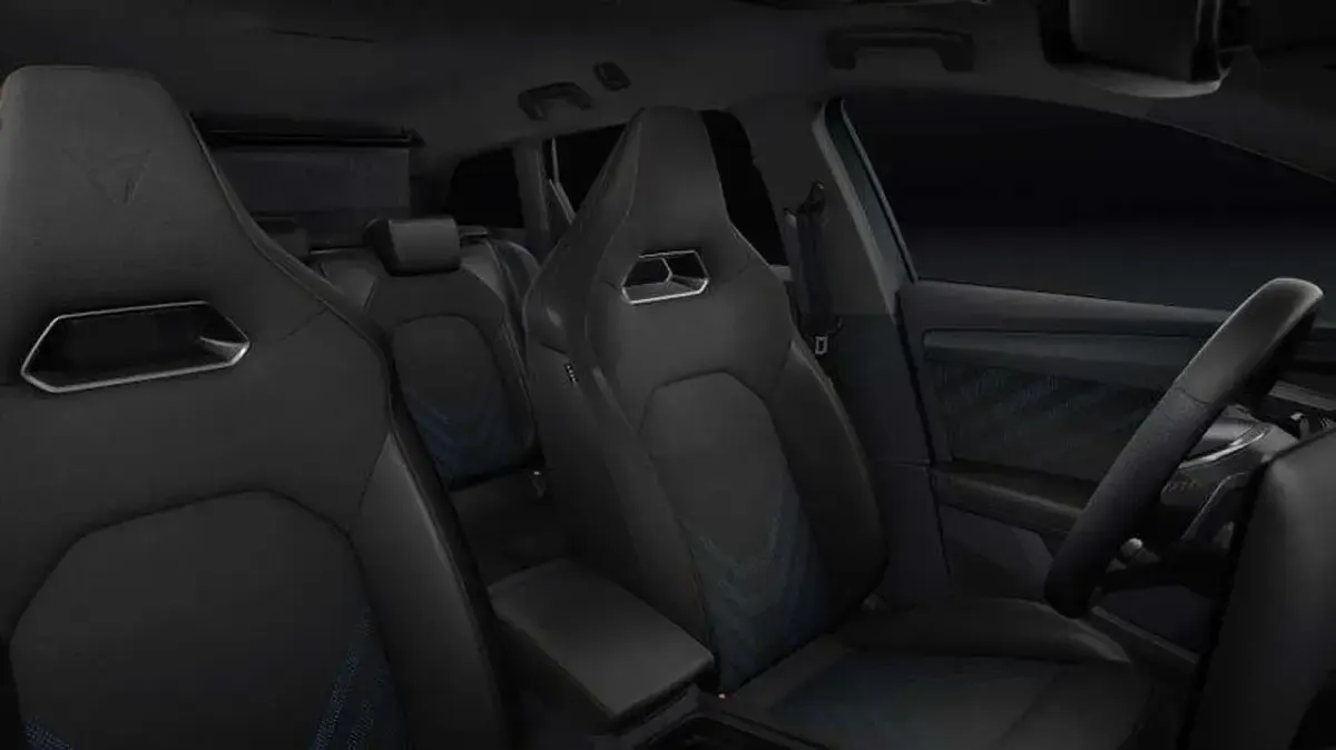 Neu Cupra Leon VZ 333 PS (244 kW) 2025 Fiord blau Kombi