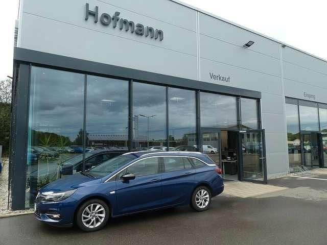 Blau Gebraucht 2022 Opel Astra Elegance Kombi | 14.950 € (Fairer Preis) - Bild 1/4