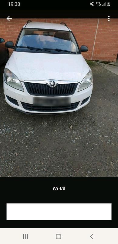 Weiß Gebraucht 2014 Skoda Roomster Van / Kleinbus | 1.890 € (Superpreis) - Bild 1/4