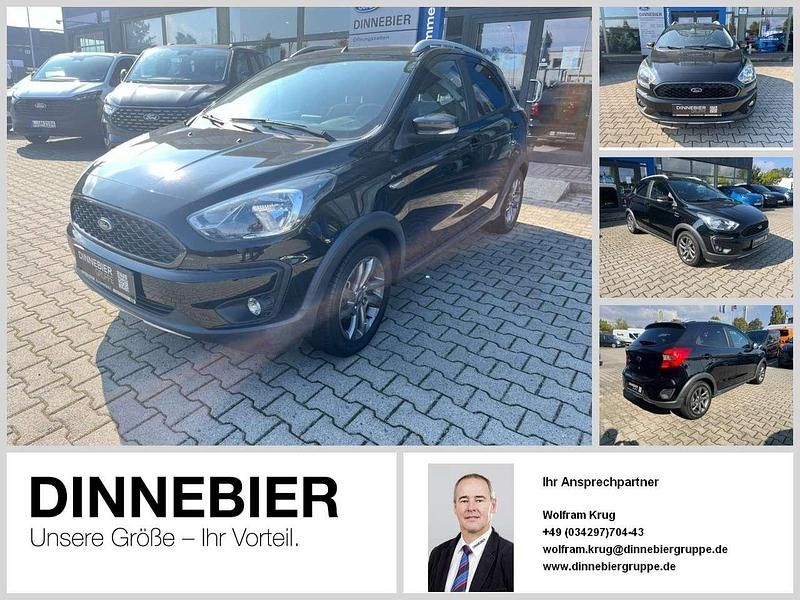 Iridium schwarz mica Gebraucht 2018 Ford Ka Plus Active Kleinwagen | 10.290 € (Fairer Preis) - Bild 1/3