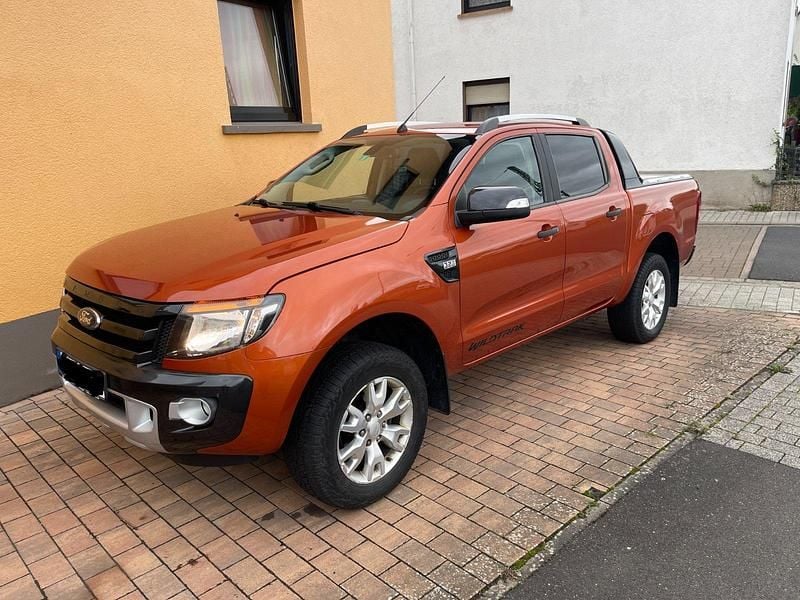 Orange Gebraucht 2014 Ford Ranger Wildtrack Abholung | 19.200 € (Teuer) - Bild 1/4