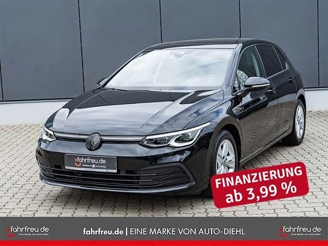 Schwarz Gebraucht 2020 VW Golf VIII Life Limousine | 18.790 € (Fairer Preis) - Bild 1/4