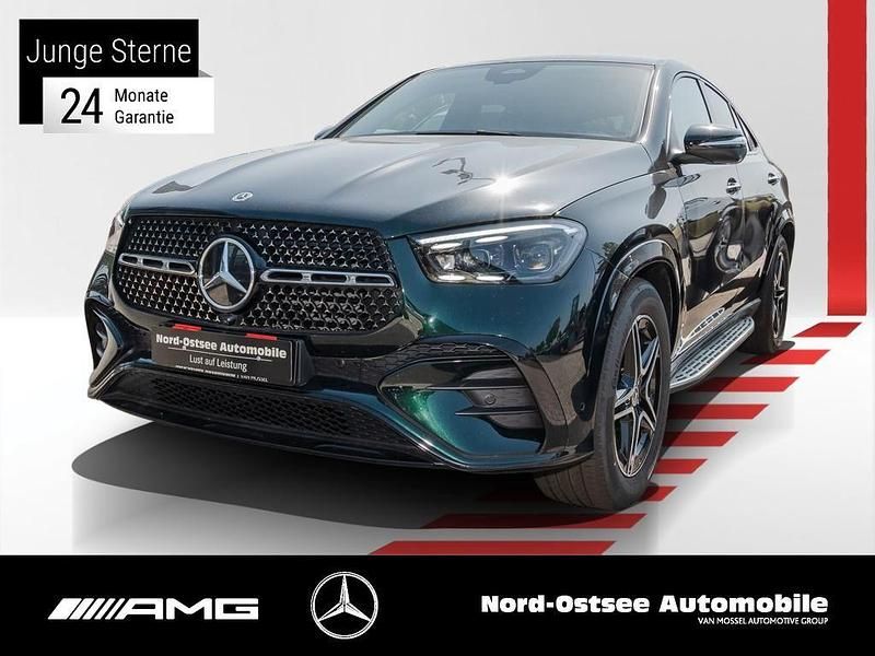Metalliclack smaragdgrün Gebraucht 2024 Mercedes GLE400 AMG Coupé | 82.990 € (Superpreis) - Bild 1/4