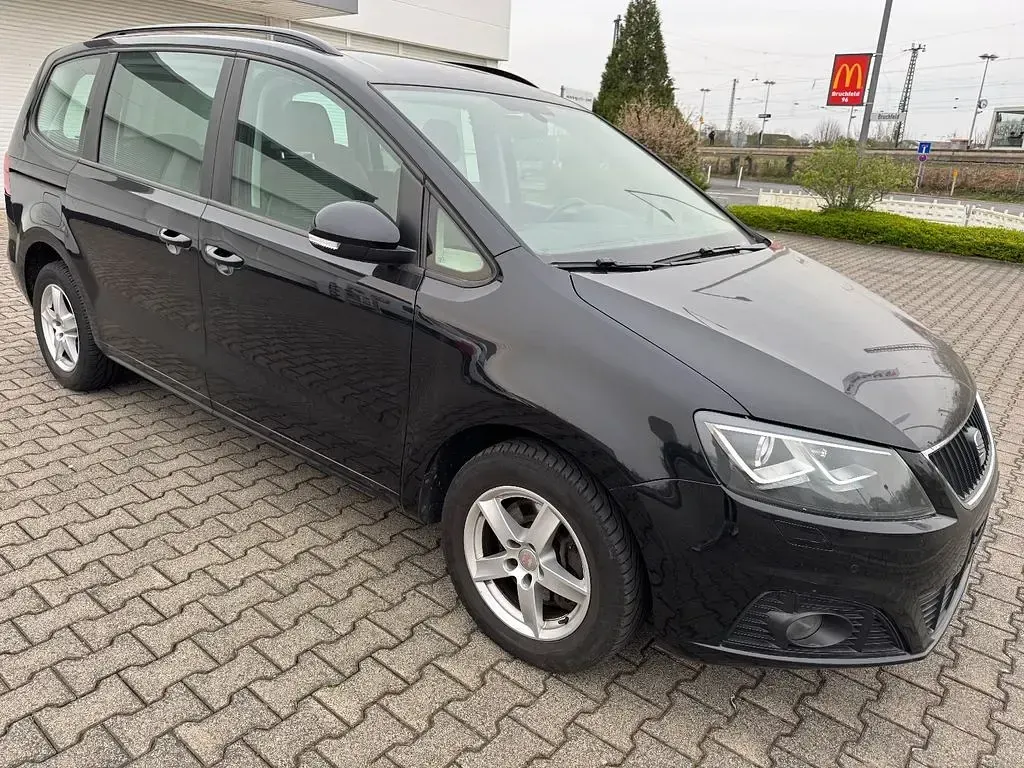 Gebraucht Seat Alhambra Style 170 PS (125 kW) 2011 Schwarz Van / Kleinbus