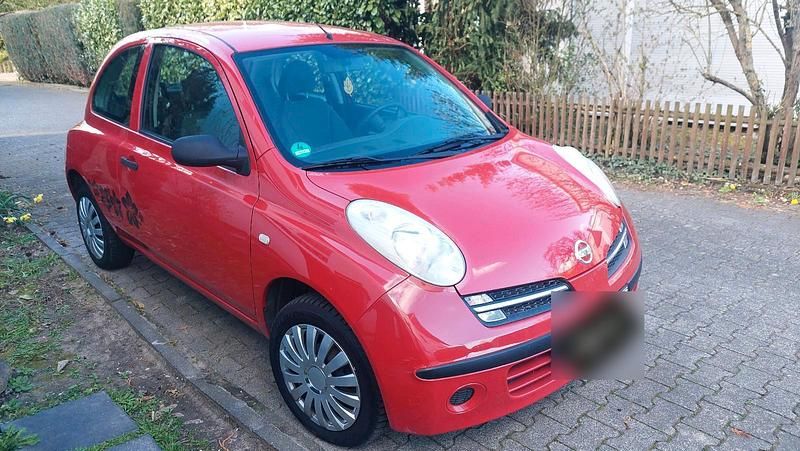 Gebraucht Nissan Micra 65 PS (47 kW) 2007 Rot Kleinwagen
