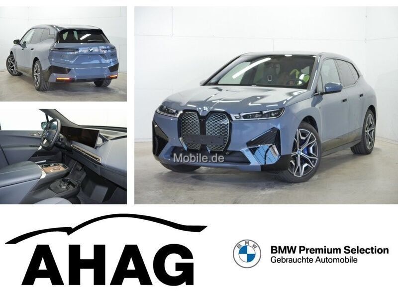 Grau Gebraucht 2023 BMW iX Performance SUV | 91.440 € (Teuer) - Bild 1/4