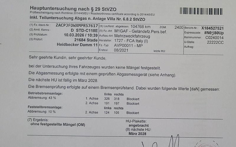 Gebraucht Jeep Compass Trailhawk 241 PS (177 kW) 2021 Grau SUV