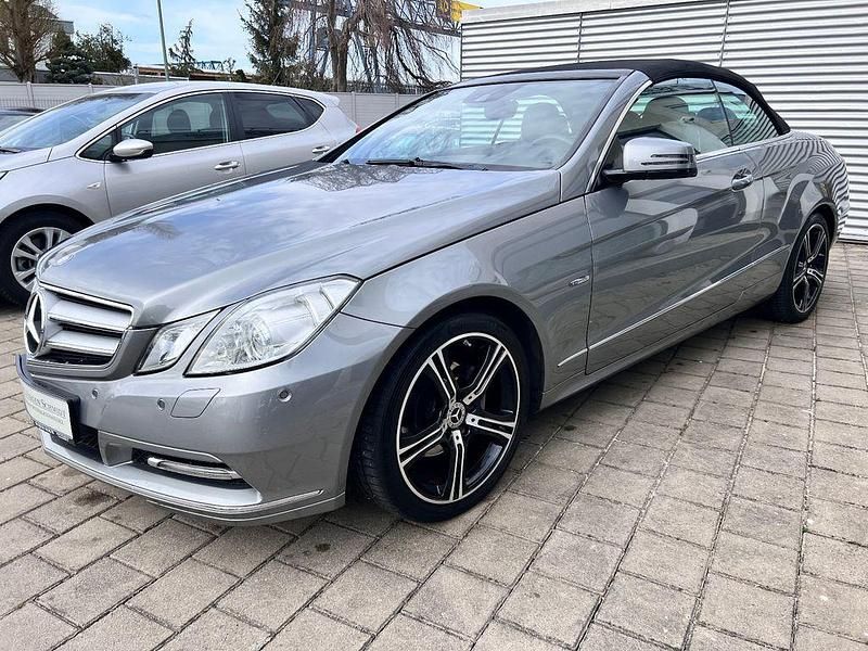 Second-hand Mercedes E250 204 CP (150 kW) 2012 Argintiu Cabrio