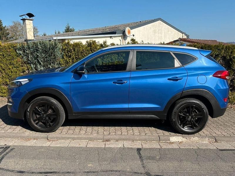Gebraucht Hyundai Tucson 177 PS (130 kW) 2018 Blau SUV