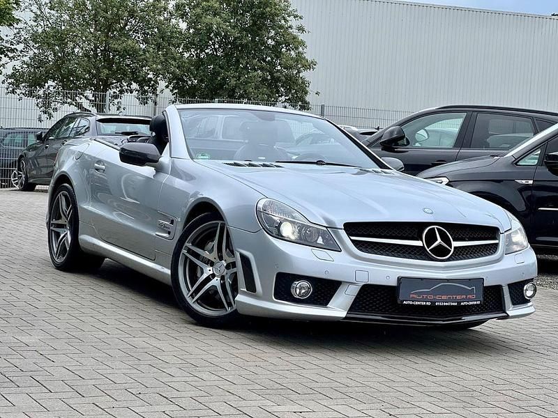 Silber Gebraucht 2009 Mercedes SL63 AMG AMG Cabrio | 42.500 € - Bild 1/4