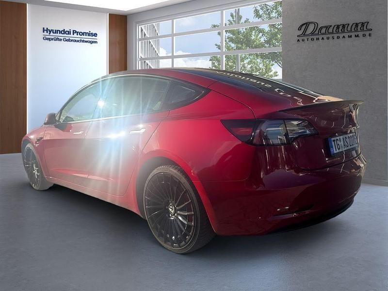 Gebraucht Tesla Model 3 Performance 377 kW (513 PS) 2023 Rot Limousine
