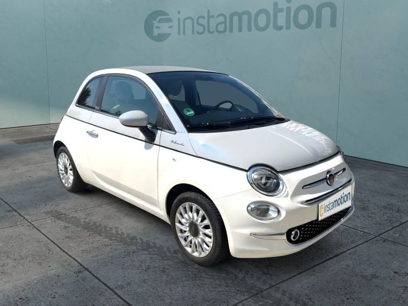 Weiß Gebraucht 2021 Fiat 500C Dolcevita Cabrio | 14.270 € (Fairer Preis) - Bild 1/3