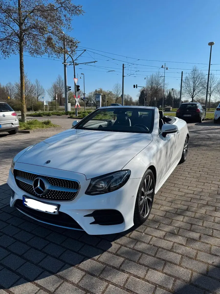 Usado Mercedes E200 184 CV (135 kW) 2018 Blanco Descapotable