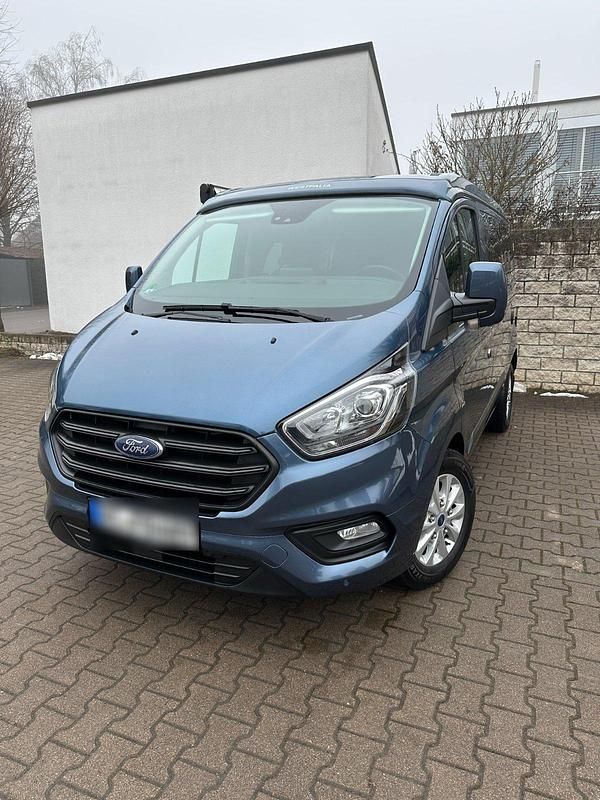 Gebraucht Ford Transit Custom Nugget 185 PS (136 kW) 2021 Blau Van / Kleinbus