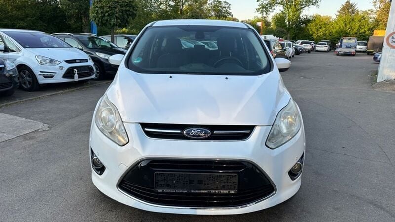 Weiß Gebraucht 2012 Ford C-MAX Titanium Van / Kleinbus | 1.990 € (Superpreis) - Bild 1/4