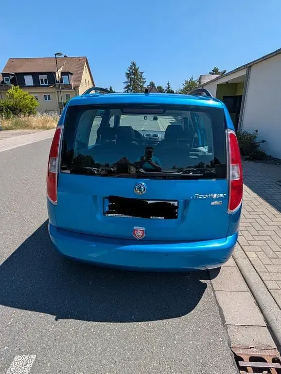 Gebraucht Skoda Roomster Comfort 105 PS (77 kW) 2006 Blau Van / Kleinbus