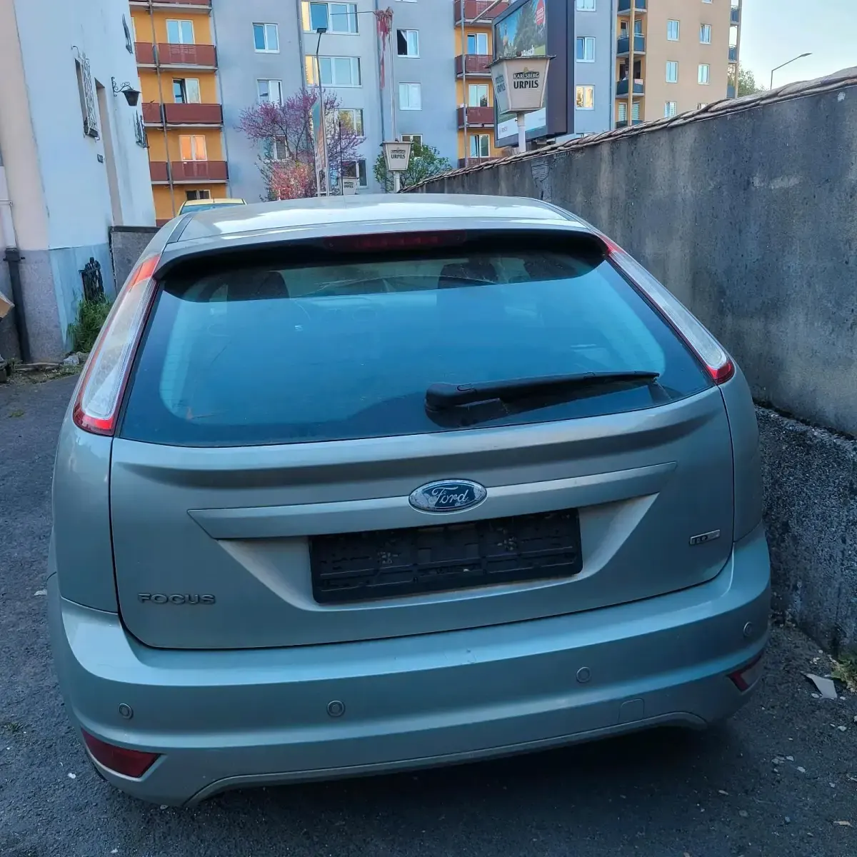 Gebraucht Ford Focus 2008 Silber Kleinwagen