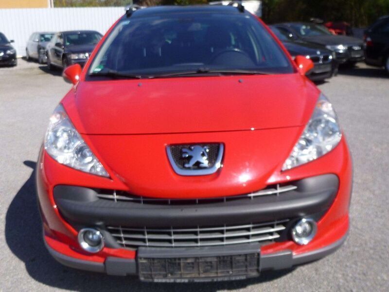 Gebraucht Peugeot 207 120 PS (88 kW) 2008 Farbe rot aden/deckende lack Kombi