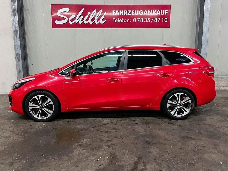 Gebraucht Kia Ceed GT-Line 136 PS (100 kW) 2018 Rot Kleinwagen