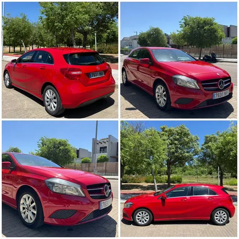 Gebraucht Mercedes A180 122 PS (89 kW) 2013 Rot Kleinwagen