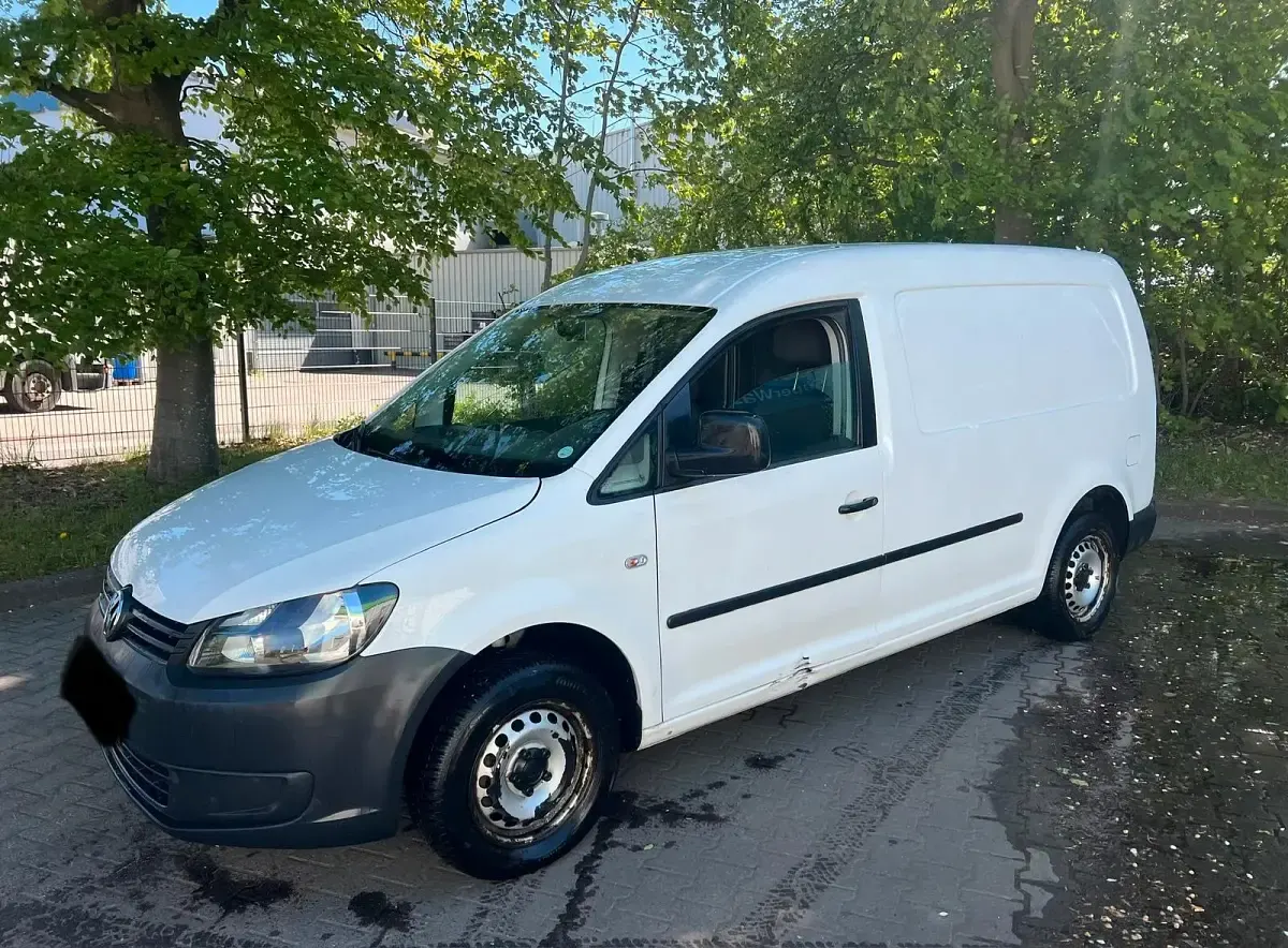 Usata VW Caddy 105 CV (77 kW) 2014 Bianco Monovolume