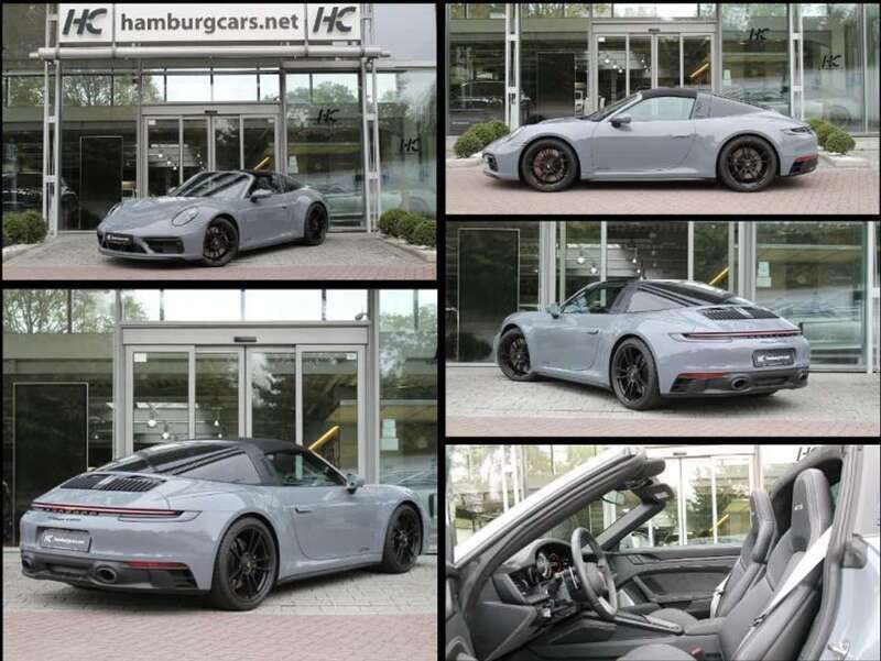 Arktikgrau Gebraucht 2023 Porsche 911 Targa 4 Cabrio | 189.900 € - Bild 1/4