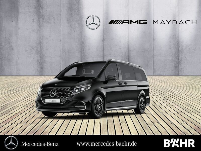 Obsidianschwarz Gebraucht 2024 Mercedes V300 Avantgarde Van / Kleinbus | 95.950 € - Bild 1/4