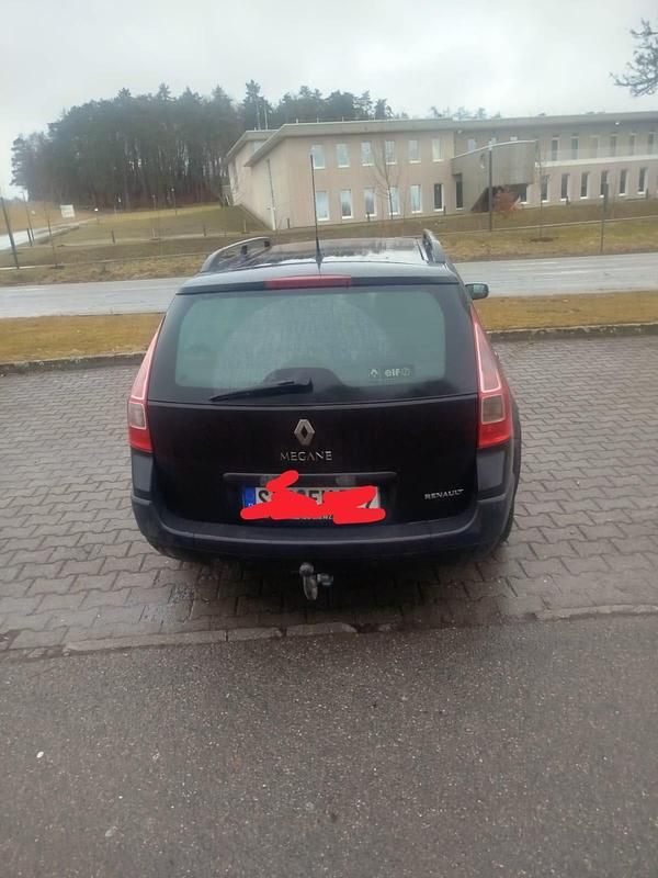 Gebraucht Renault Mégane GrandTour 106 PS (77 kW) 2006 Schwarz Kombi