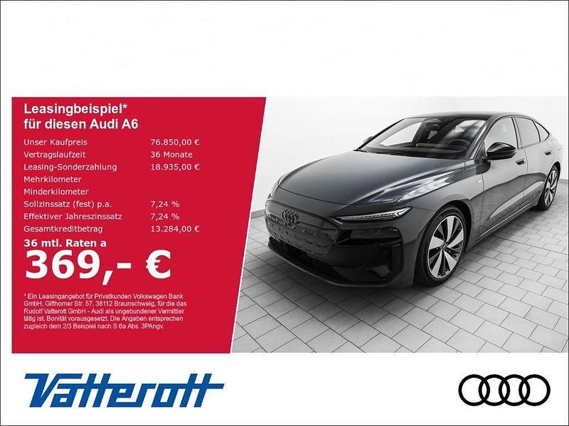 Grau Neu 2025 Audi A6 e-tron S-Line Limousine | 76.850 € (Superpreis) - Bild 1/4