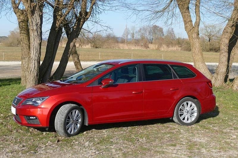 Gebraucht Seat Leon ST XCELLENCE 125 PS (91 kW) 2017 Rot Kombi