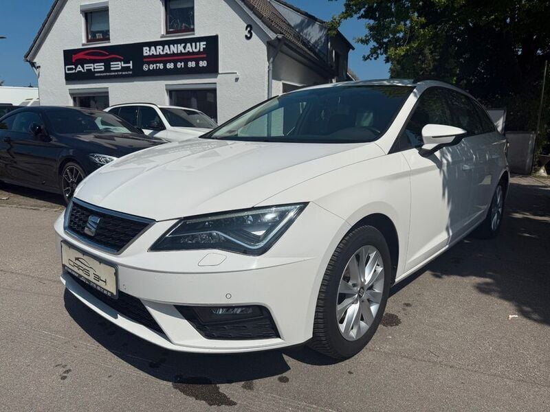 Weiß Gebraucht 2018 Seat Leon ST Style Kombi | 11.390 € (Etwas zu teuer) - Bild 1/4