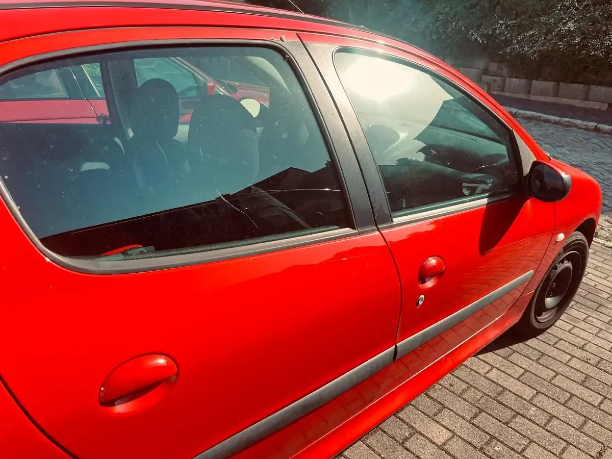 Gebraucht Peugeot 206 2003 Rot Kleinwagen