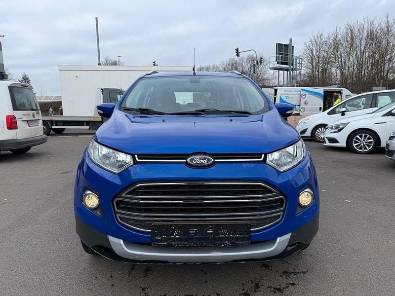 Blau Gebraucht 2016 Ford Ecosport Titanium SUV | 8.190 € (Superpreis) - Bild 1/4