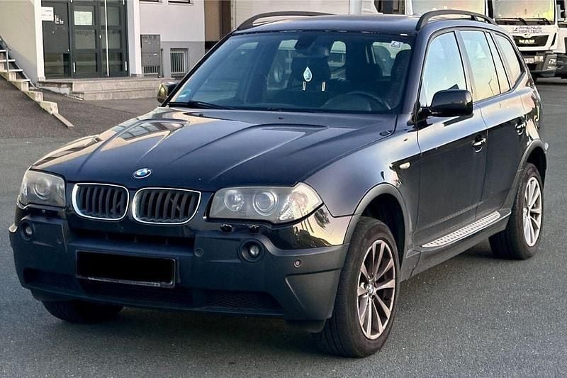 Schwarz Gebraucht 2006 BMW X3 Basis SUV | 1.990 € (Superpreis) - Bild 1/4