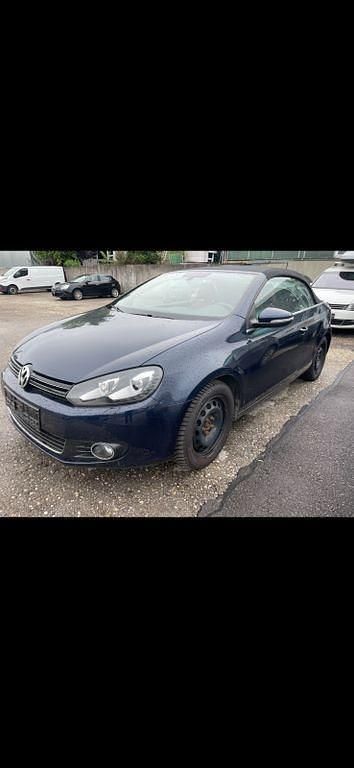 Blau Gebraucht 2014 VW Golf Cabriolet Exclusive Cabrio | 10.400 € (Fairer Preis) - Bild 1/4