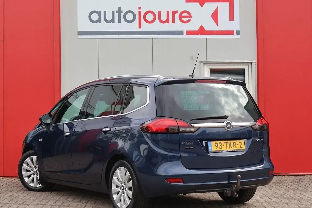 Gebraucht Opel Zafira Tourer Cosmo 141 PS (103 kW) 2012 Blau Van / Kleinbus