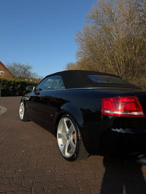 Gebraucht Audi A4 Cabriolet S-line plus 163 PS (119 kW) 2009 Schwarz Cabrio