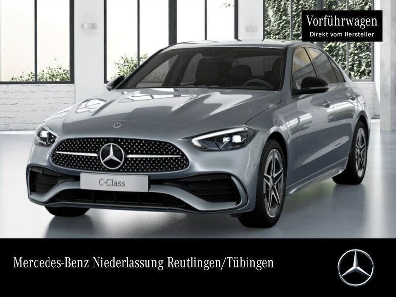 Silber Gebraucht 2024 Mercedes C300e AMG Limousine | 46.990 € - Bild 1/4