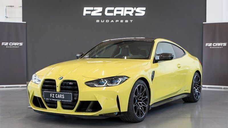 Gelb Gebraucht 2021 BMW M4 Competition Edition Coupé | 75.190 € (Teuer) - Bild 1/4