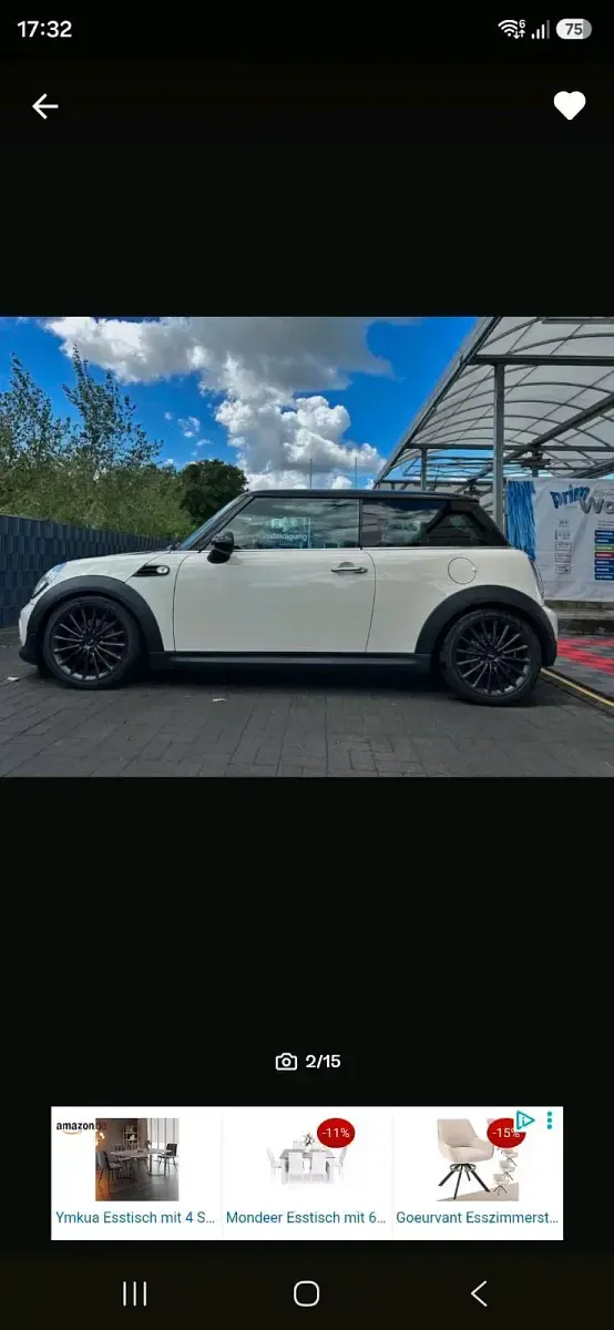 Gebraucht Mini Cooper Coupé 122 PS (89 kW) 2011 Weiß Coupé