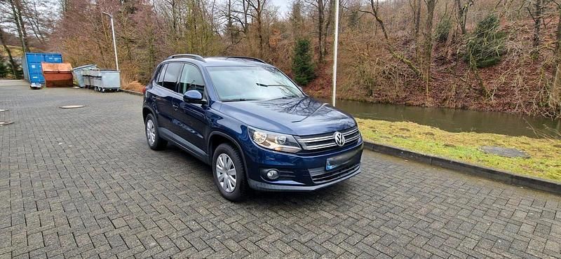 Gebraucht VW Tiguan 122 PS (89 kW) 2012 Blau SUV